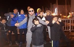 Toute la ville s'est réveillée sur notre passage...