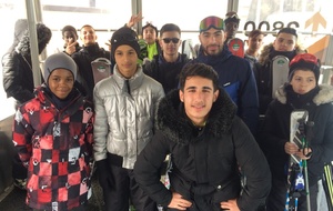 Toute l'équipe dans la cabine ^^