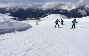 Première ascension sérieuse depuis notre arrivée.