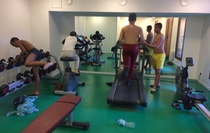 Séance de remise en forme.