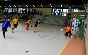 Match officiel à Paris 15 contre Paris XV Futsal