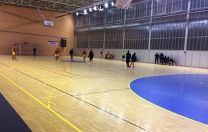 Match officiel à Le Bourget contre Aj Bourgetine