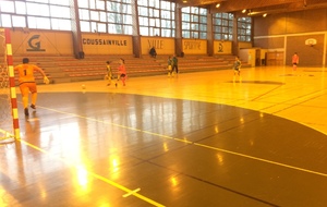 Match officiel à Goussainville contre Ile-Saint-Denis Futsal