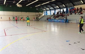 Match officiel à Torcy contre Torcy Futsal Eu
