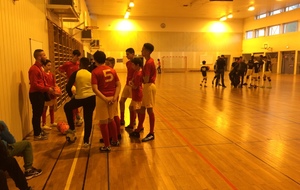 Match amical à Grenoble contre JOGA Futsal