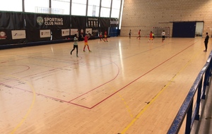 Match amical à Paris contre Sporting Club de Paris
