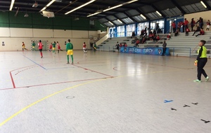 Match officiel à Torcy contre Torcy Futsal