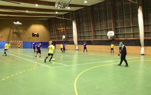 Match officiel à Les Lilas contre Paris Lilas Futsal