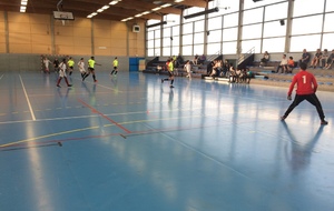Match officiel à Persan contre Club de Futsal de la Jeunesse Persanaise