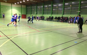 Match officiel à Les Lilas contre Paris Lilas Futsal