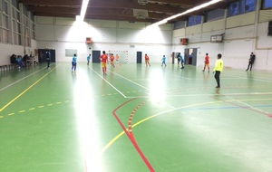 Match officiel à domicile contre Aubervilliers OMJA Futsal