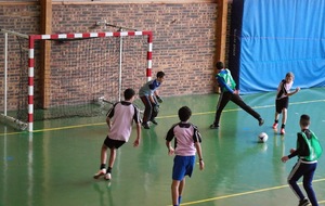 Match officiel à Drancy contre Drancy Futsal