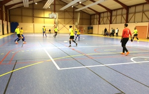 Match officiel à Drancy contre Drancy Futsal