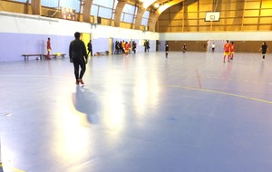 Match officiel à Villepinte contre Les Artistes Futsal