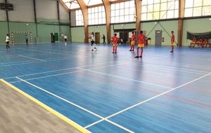 Match officiel à Lognes contre Sengol Futsal