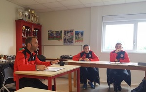 Réunion interne de la direction