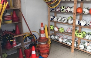 Inventaire et restitution du matériel d'entraînements