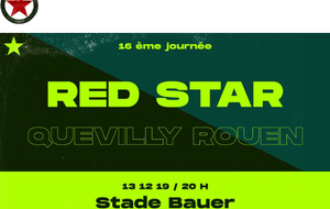 Invitations pour assister au match Red Star FC - US Quevilly Rouen Métropole au Stade Bauer à Saint-Ouen