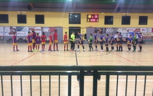 Match officiel à Venise contre Torino Futsal (Turin, Italie)
