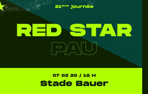 Invitations pour assister au match Red Star FC - Pau au Stade Bauer à Saint-Ouen