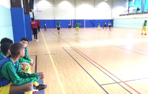 Match amical à Clichy contre Futsal Paulista