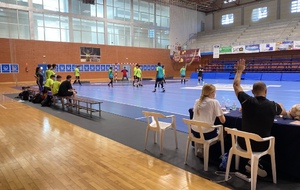 Match de poule U16 à Benidorm contre Sporting San Juan (Alicante, Espagne)