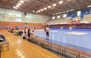 Match de poule U19 à Benidorm contre S.D. Malaguena Futsal (Malaga, Espagne)