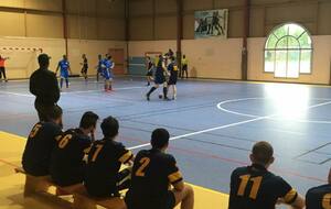 Match officiel à Drancy contre Drancy Futsal