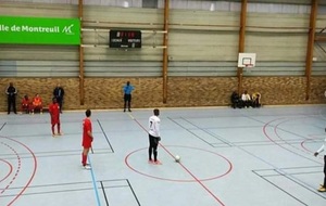 Match officiel à Montreuil contre Nouveau Souffle Fc