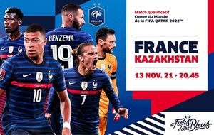 Invitations pour assister au match France - Kazakhstan au Parc des Princes
