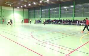 Match officiel à Goussainville contre Paris Cdg Futsal