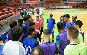 Stage de Détection U19 - Sélection Nationale de Futsal au CNF de Clairefontaine