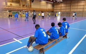 Match officiel à Drancy contre Drancy Futsal