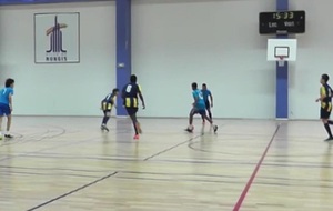 Match officiel à Villepinte contre Les Artistes Futsal