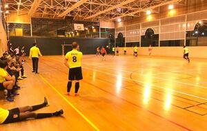 Match officiel à Drancy contre Drancy Futsal