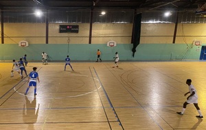 Match officiel à Sevran contre Sevran Futsal