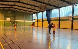 Match officiel à Sevran contre Sevran Futsal United