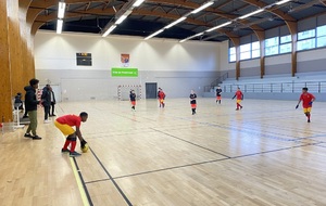 Match officiel à Montreuil contre Montreuil Ac