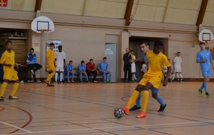 Match officiel à Aulnay-sous-Bois contre Aulnay Futsal