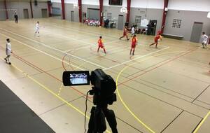 Match officiel à Paris contre Esp18 Futsal