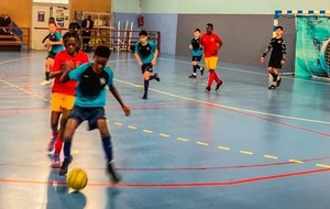 Match officiel à Villepinte contre Les Artistes Futsal