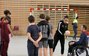 Intervention sur le sport et le handicap