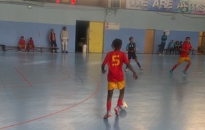 Match officiel à Villepinte contre Les Artistes Futsal