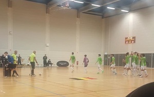 Match officiel à Bondy contre Dynamik Bondy Futsal