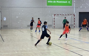 Match officiel à Montreuil contre Montreuil Ac