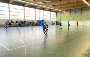 Match officiel à Corbeil-Essonnes contre Mya Futsal