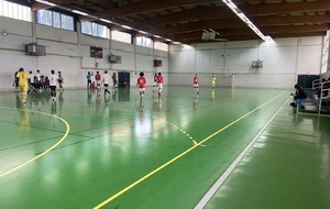 Match officiel à domicile contre Paris XIV Fc