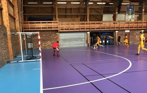 Match officiel à Drancy contre Drancy Futsal