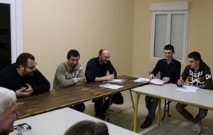 Réunion interne des éducateurs