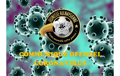 Communiqué officiel de la &quot;Jeunesse Aulnaysienne&quot; face à la situation sanitaire exceptionnelle actuelle